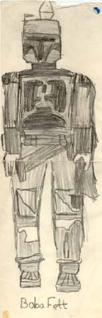 Boba Fett Drawing