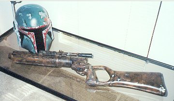 Boba Fett Rifle and Helmet